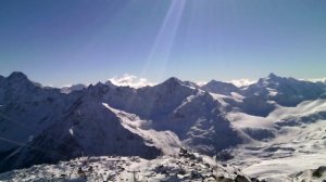 Эльбрус. Высота 3800. Поснимал на телефон