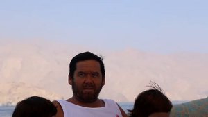 Исмагил Шангареев с сыновьями на морской прогулке