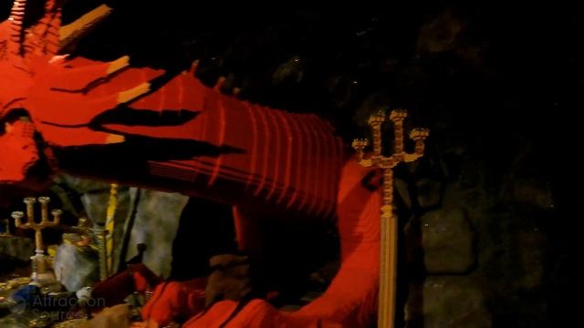 Dragen [4K] Front Seat POV - LEGOLAND Billund Resort