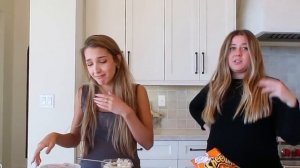 COPYING MY PREGNANT FRIEND ALL DAY!!