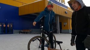 НАМОТАЛИ СКОТЧ на ПОКРЫШКУ ,ДРИФТ НА ВЕЛОСИПЕДЕ!