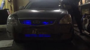 Установка сигналов на Приору