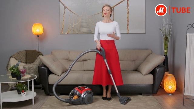 Обзор пылесоса с контейнером для пыли LG Kompressor VC73201UHAR от эксперта «М.Видео» смотреть онлайн