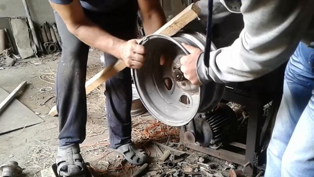 Проточка дисков для Ваз.Самодельный фрезерный станок.