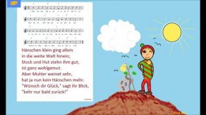 ♫*** HÄNSCHEN KLEIN***♫ ТЕКСТ ДЕТСКОЙ ПЕСЕНКИ НА НЕМЕЦКОМ ЯЗЫКЕ