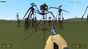 NEW HOUSE HEAD UPDATE VS SIREN HEAD!! Garry's Mod [Siren Head New Trevor Henderson] Gameplay