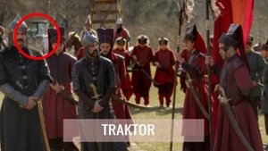 Мухташам юз йил сериалида куриниб колган хатоликлар