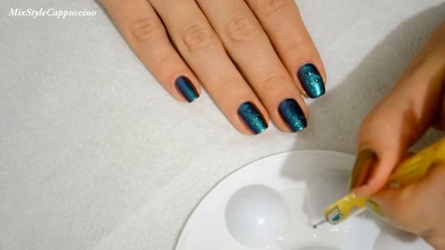 Как сделать Капли росы / Дизайн ногтей / Dew Drop Nail Art / MixStyleCappuccino смотреть онлайн