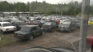 В Ярославле две штрафстоянки переполнены брошенными и арестованными автомобилями