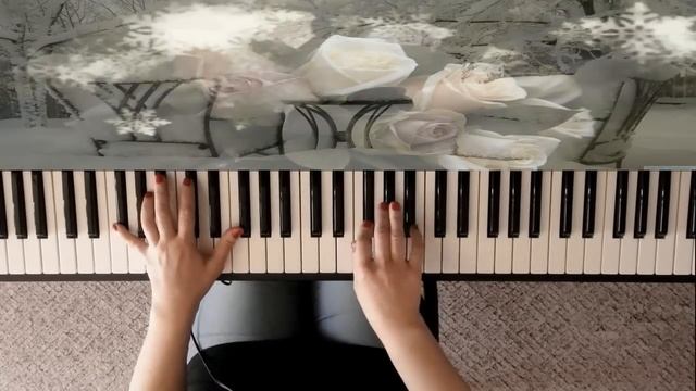 Белые розы. Кавер версия на пианино. смотреть онлайн