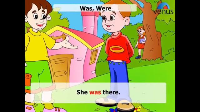 Весёлый Английский 2. Was, were