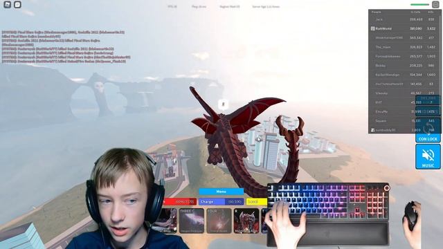 Getting Level 100 Destoroyah... | Roblox Kaiju Universe смотреть онлайн