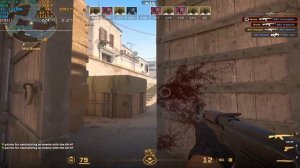 RTX 3080 и i5-12400f в Counter-strike 2/CS2 короче с кучей ботов