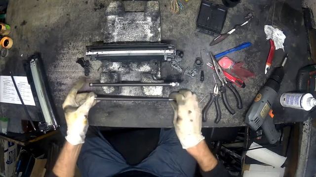 Бледная печать HP CE285A / Canon 725/ 737/728 1505 Как вылечить cartridge repair смотреть онлайн