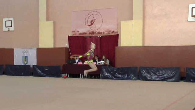 Цибуля Софія (скакалка) 06.02.2016 Художественная гимнастика. Чемпионат Черниговской области смотреть онлайн