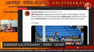 GALATASARAY GEDSON VE HALİL DERVİŞOĞLU İÇİN HAREKETE GEÇİYOR | ANDERS DREYER VE MORUTAN GELİŞMESİ