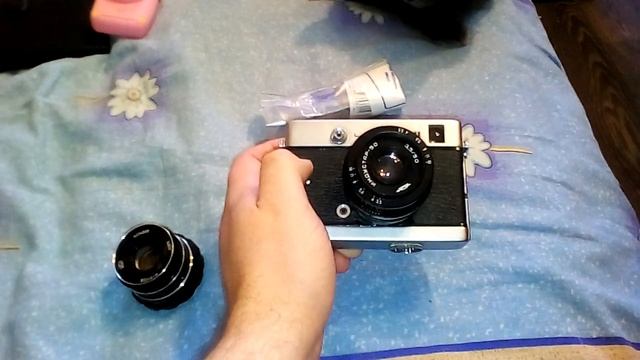 Распаковка фотоаппарата Чайка-2 + ещё более странный фотоаппарат смотреть онлайн