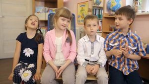 Видеосъемка в детском саду. Вопрос детям: "Что нравится в детском садике?"