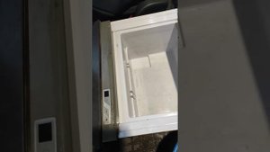 Холодильник в тягаче Volvo, мойка с Buzil.