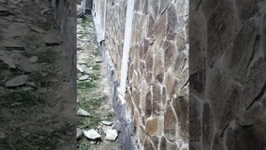Кладка рваного камня 1 часть