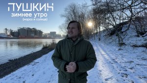 Пушкин - Зимнее утро (*мороз и солнце) (читает Чупраков)