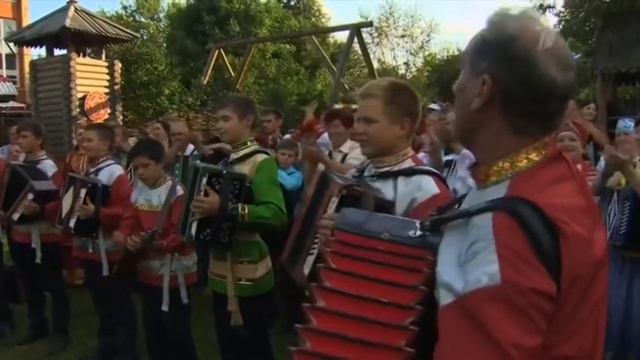 Ансамбль Русская гармоника в передаче "Играй, гармонь, любимая" 2015 год смотреть онлайн