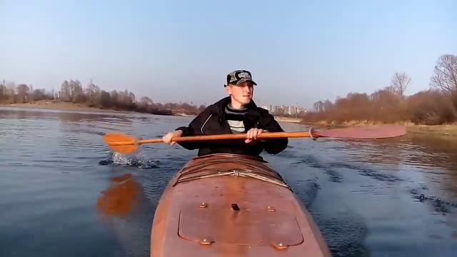 На каяке, Гомель, река Сож смотреть онлайн