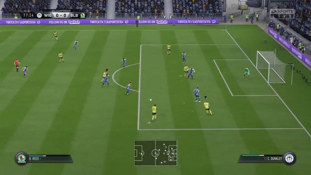 FIFA 19 GAMEPLAY: WIGAN VS BLACKBURN смотреть онлайн