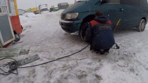 Mercedes Vito w638 Шиномонтаж, хитрая акпп
