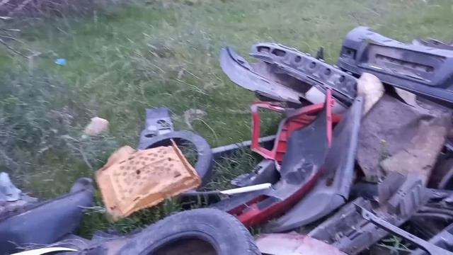 Поиски металла на свалке