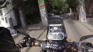 suzuki dr 800 big Russia Causassus part. 11