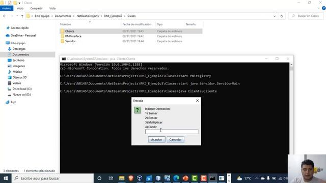 Aplicación con Java RMI смотреть онлайн