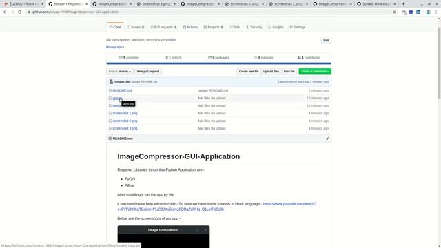 24. Image Compressor -  Code and feedback