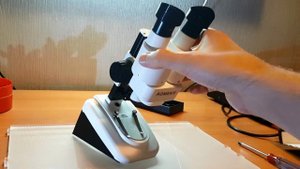 ДОРАБОТКА МИКРОСКОПА: наклонная подставка и подсветка (3D печать)