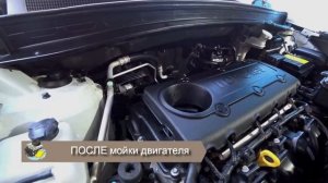 мойка двигателя Kia Sportage