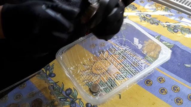 Быстрая чистка монет.