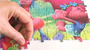 ТРОЛЛИ собираем Пазлы для детей | TROLLS Puzzles | Merry Nika