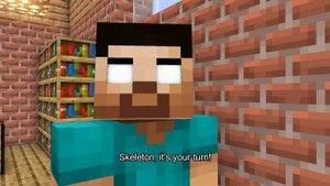 Monster School : SADAKO AND SLENDERINA's GHOSTS HOUSE - Minecraft Animation