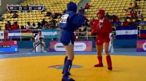 CORDOBA Reina vs CARRILLO Katherine. Pan American Sambo Championships 2023