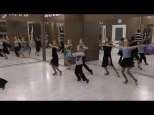 отработка типпл шассе в квикстепе