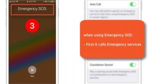 Emergency SOS on iPhone!