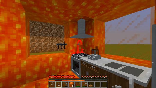 🔥ДОМ-ЛАВА Против ЦУНАМИ из ВОДЫ в Майнкрафте! Нубик Кубик леска и Шеди Выживают Против ЦУНАМИ! смотреть онлайн