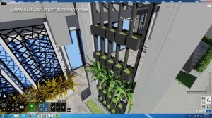 Sketchup Modeling Modern Apartment Design 04 + Render Part 2 import to Lum ion and render