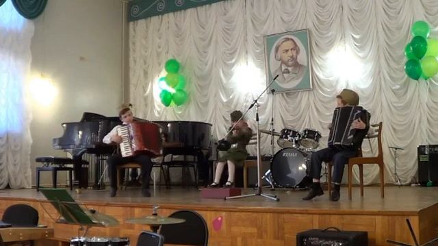 "Катюша". Детская музыкальная школа им. М. И. Глинки г. Рославля. смотреть онлайн