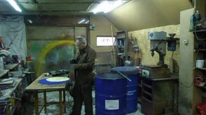 как красиво вскрыть бочку и сделать крышку