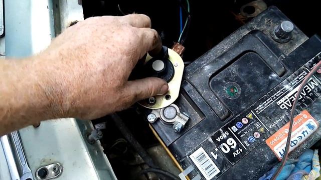 Установка замка зажигания ваз 2110 и отключателя массы. смотреть онлайн