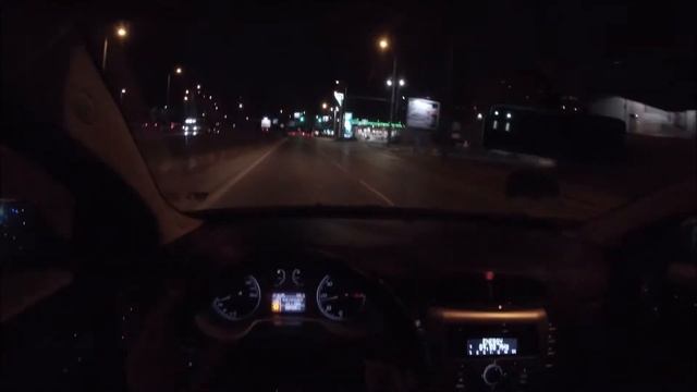 Lancia Delta 3 POV test drive - нощно шофиране (night drive) смотреть онлайн