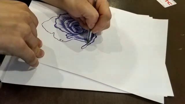 Рисунок ручкой