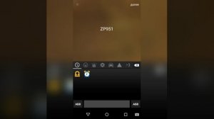 slideshow Символы с клавиатуры смартфона ZP951  v1  160922