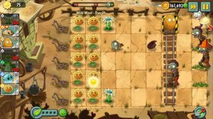 Прохождение Растения против зомби 2, Дикий запад, 16-й день